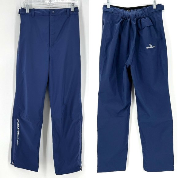 Stuburt Men's Evolve Extreme Waterproof Thermal Pants Mens Sz S Navy Blue 31x31 - Picture 1 of 12